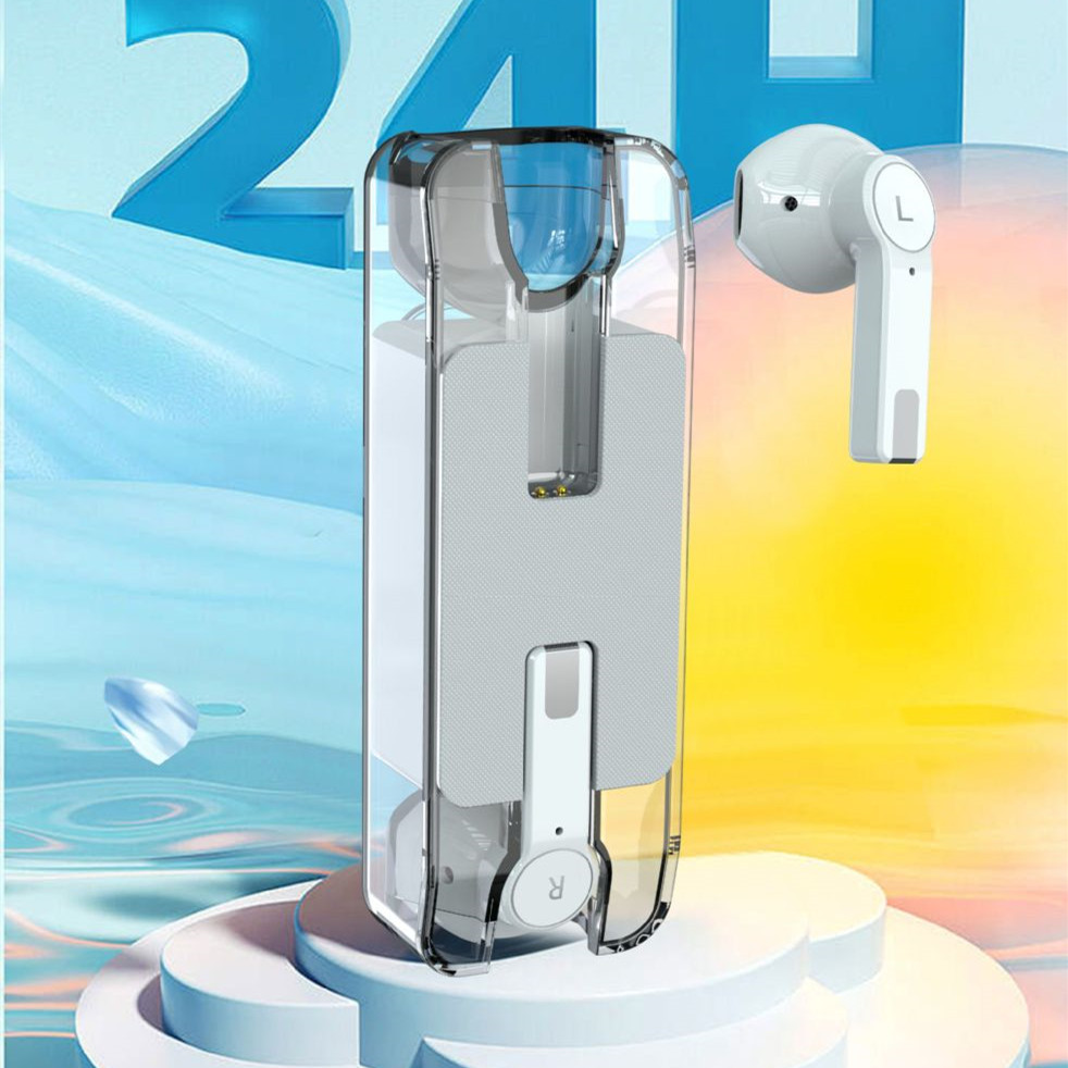 Wireless Transparent Bluetooth Headset Music Call