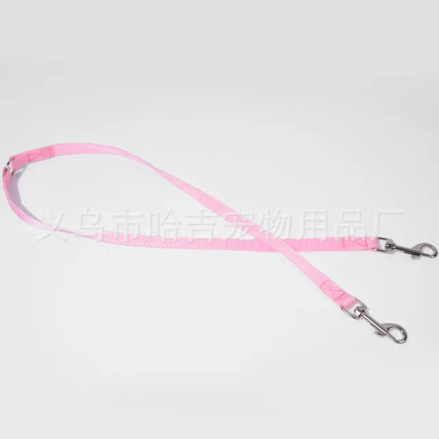 Pet Leash Multicolor Double Head One For Two Pink - Shop at LoveMi