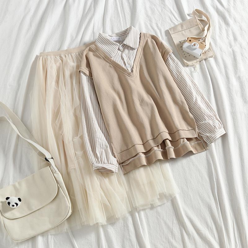 Design Niche Mid Length Mesh Skirt