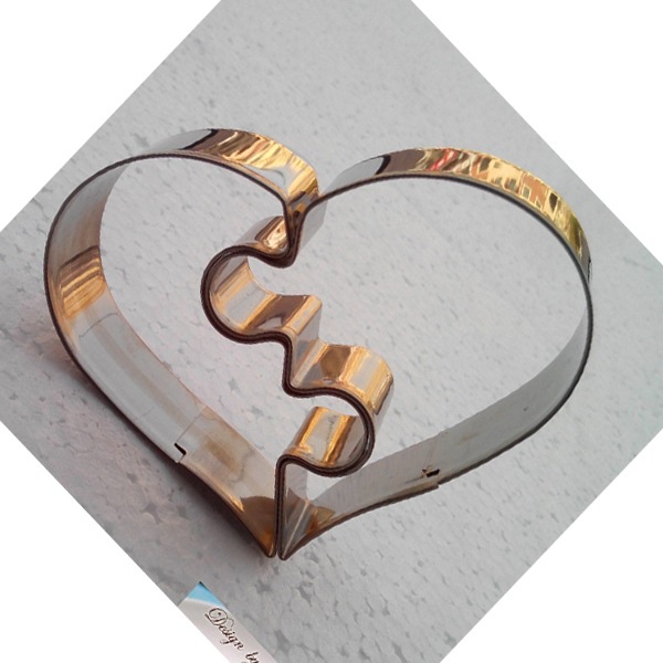 Title 3, Stainless Steel Love Puzzle Valentine