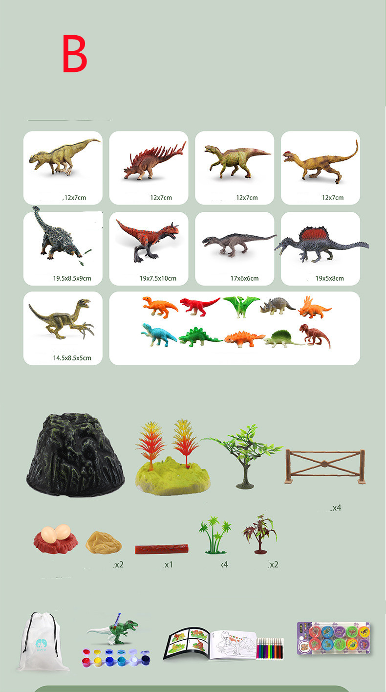 Title 1, Statische dinosaurus Tyrannosaurus oud model ge...