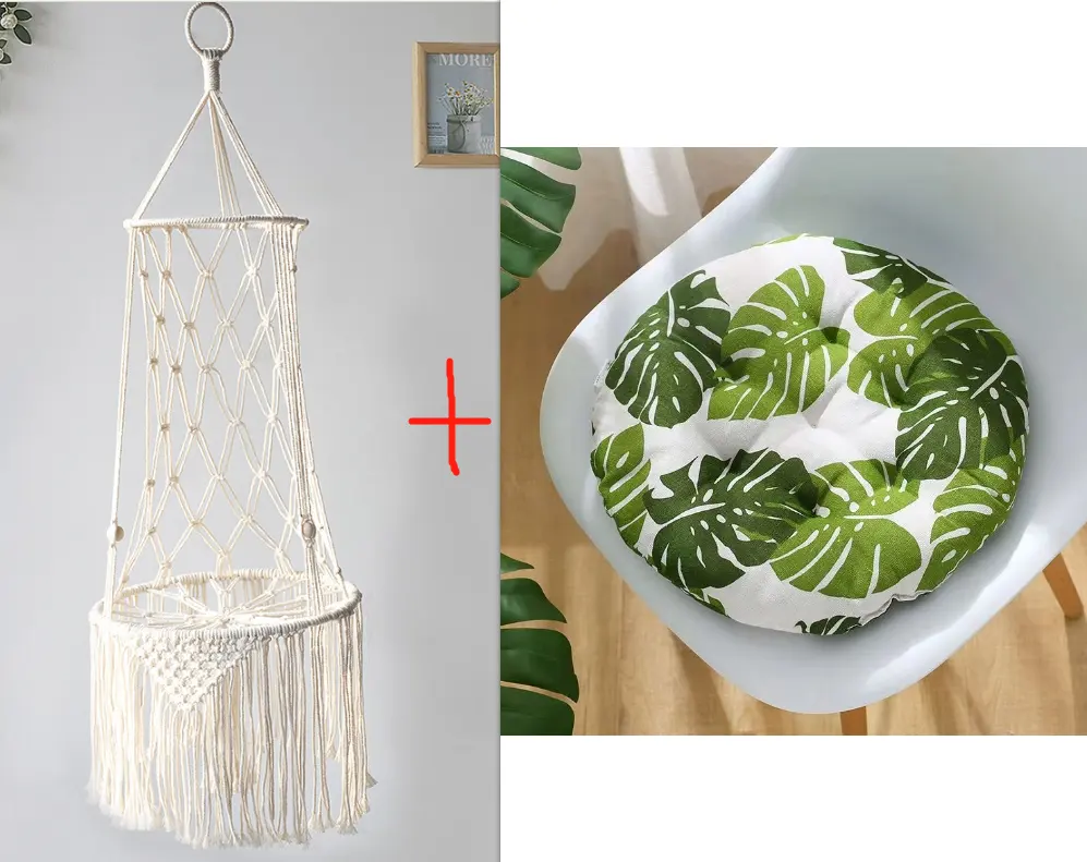 Macrame Hanging Pet Bed Cat Hammock Wall