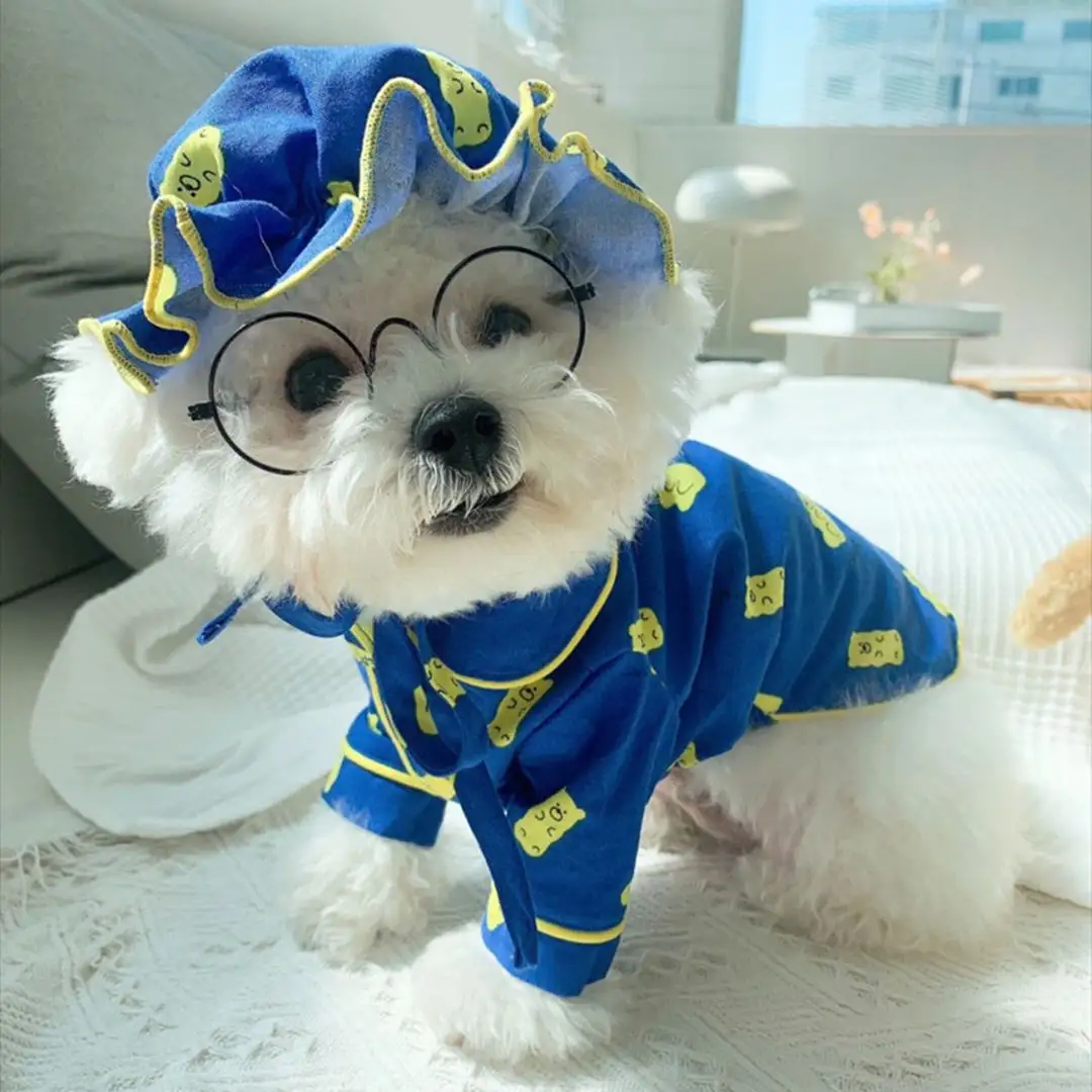 Korean Spring Cute Candy Bear Hat Pajama