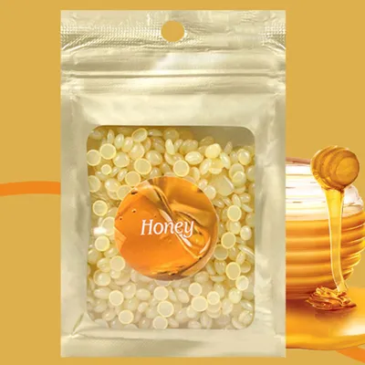 Hairs Removal Wax Beans Painless Wax Bead Body Hairs Removal Yellow - Shop at LoveMi