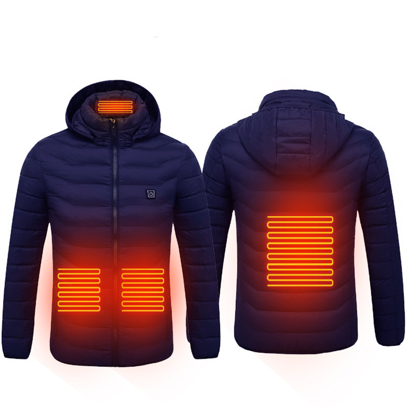 New 2025 Heated Jacket Coat USB Electric Jacket Coat Heater Thermal Clothing - Picture 16 of 20
