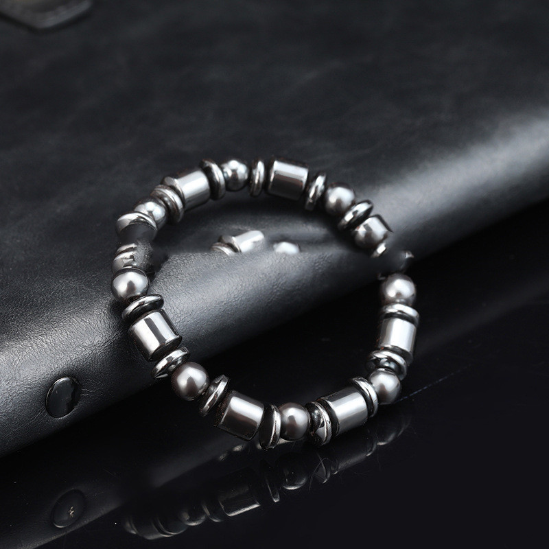 European And American Bracelet Black Magnet 8 Cm