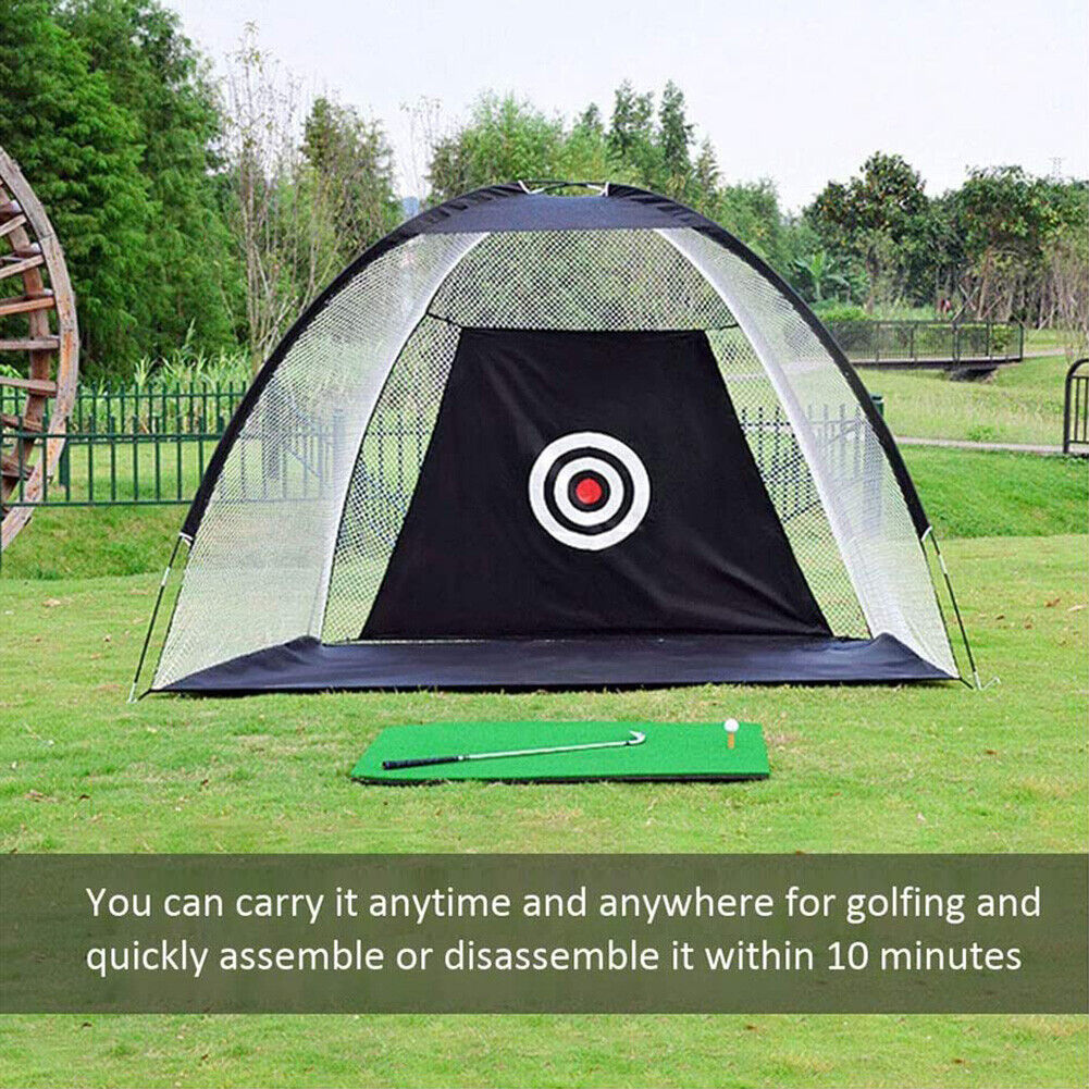 2M Large Golf Practice Net Driving Netting Hitting Nets Chipping Cage Training — image 3