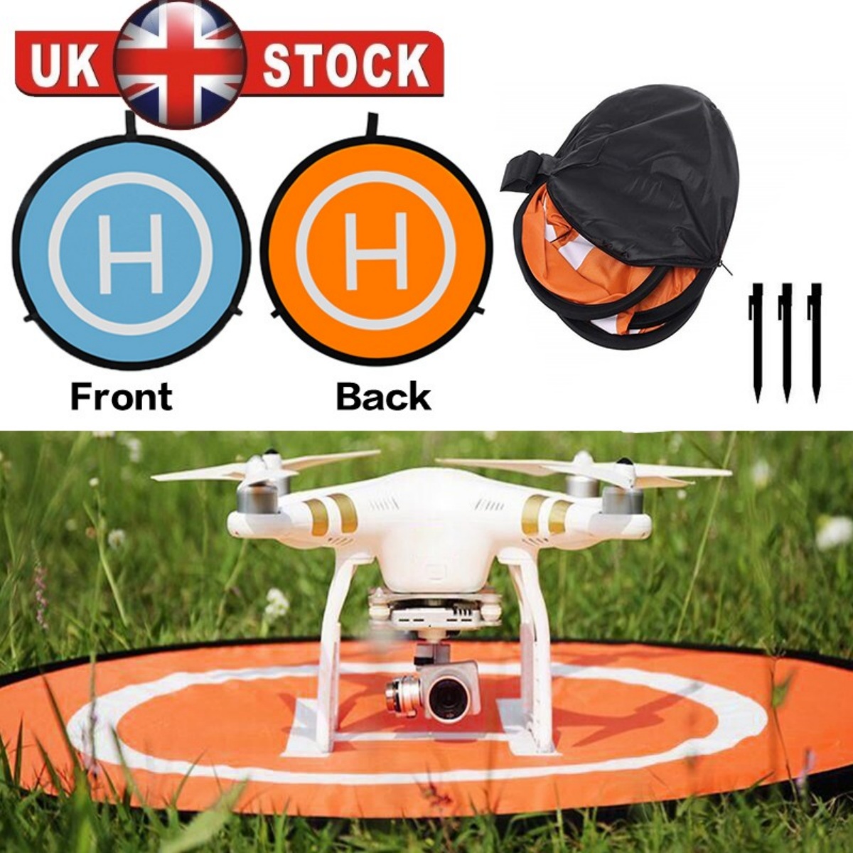 55CM Helicopter Landing Pad RC Drone Mat Helipad Unmanned Aerial — image 10