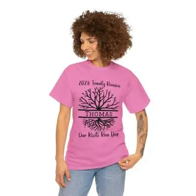 Women's Round Neck Short sleeved T shirt Pink - Shop at LoveMi