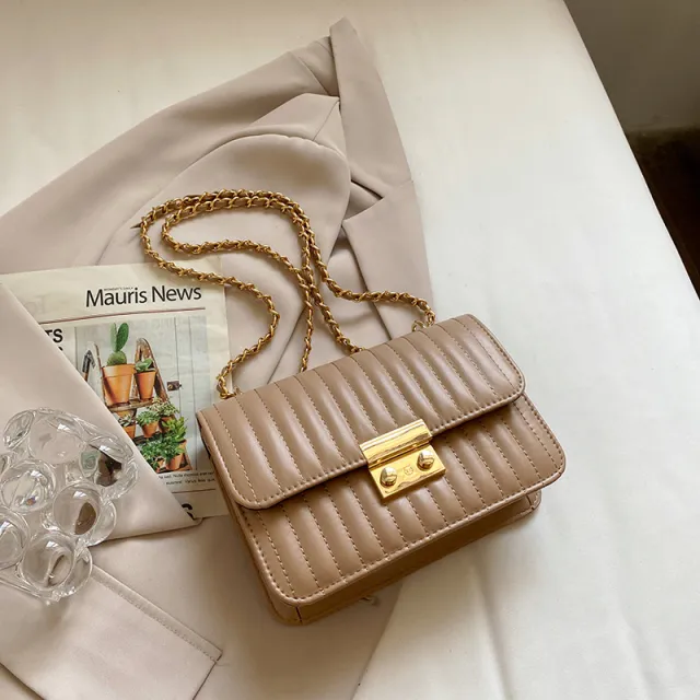 Casual Sense Of Simplicity Package Female Tide Fashion Crossbody Khaki - Shop at LoveMi