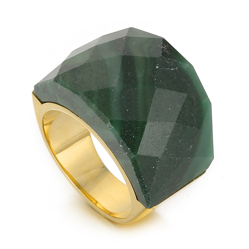 Women's Fashion Natural Stone Ring — foto 7