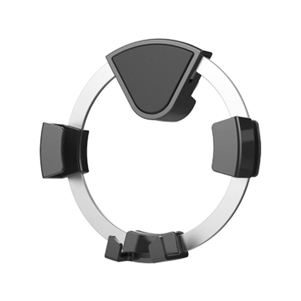 Car Bracket Navigation Alloy Solid Circular Mobile Phone Bracket Automatic Induction - Image 4