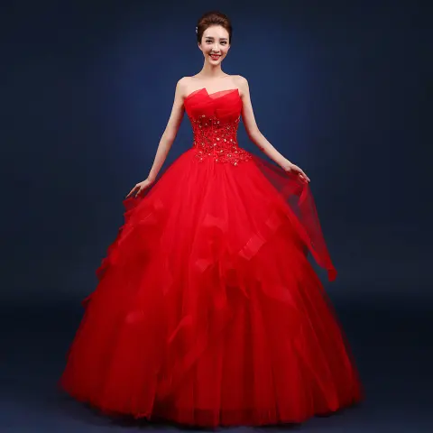 One-shoulder Wedding Dresses Are Neatly Slim