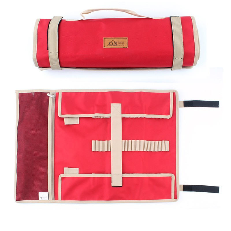 Tool kit for fixing rod steel nail fittings (red)
