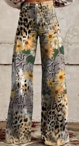 Women's Casual Pants Thin Imitation Jeans 1Style - Shop at LoveMi