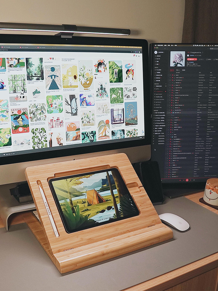 Compatible with Apple, Tablet Computer Adjustable Stand Ipad Pro Drawing Board - Image 3