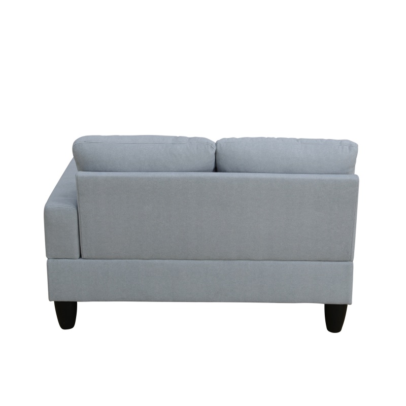 Pickup Only--Grey Massa Calico 4-Piece Couch Living Room Sofa Set