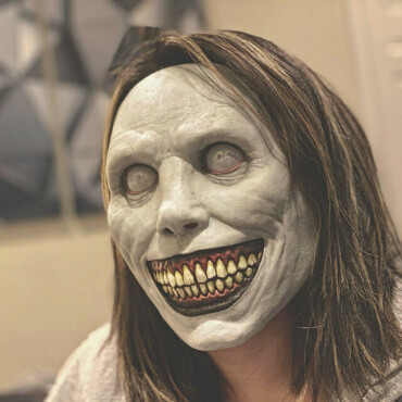 Horror Smiley Demon Creepy Halloween Mask — foto 3
