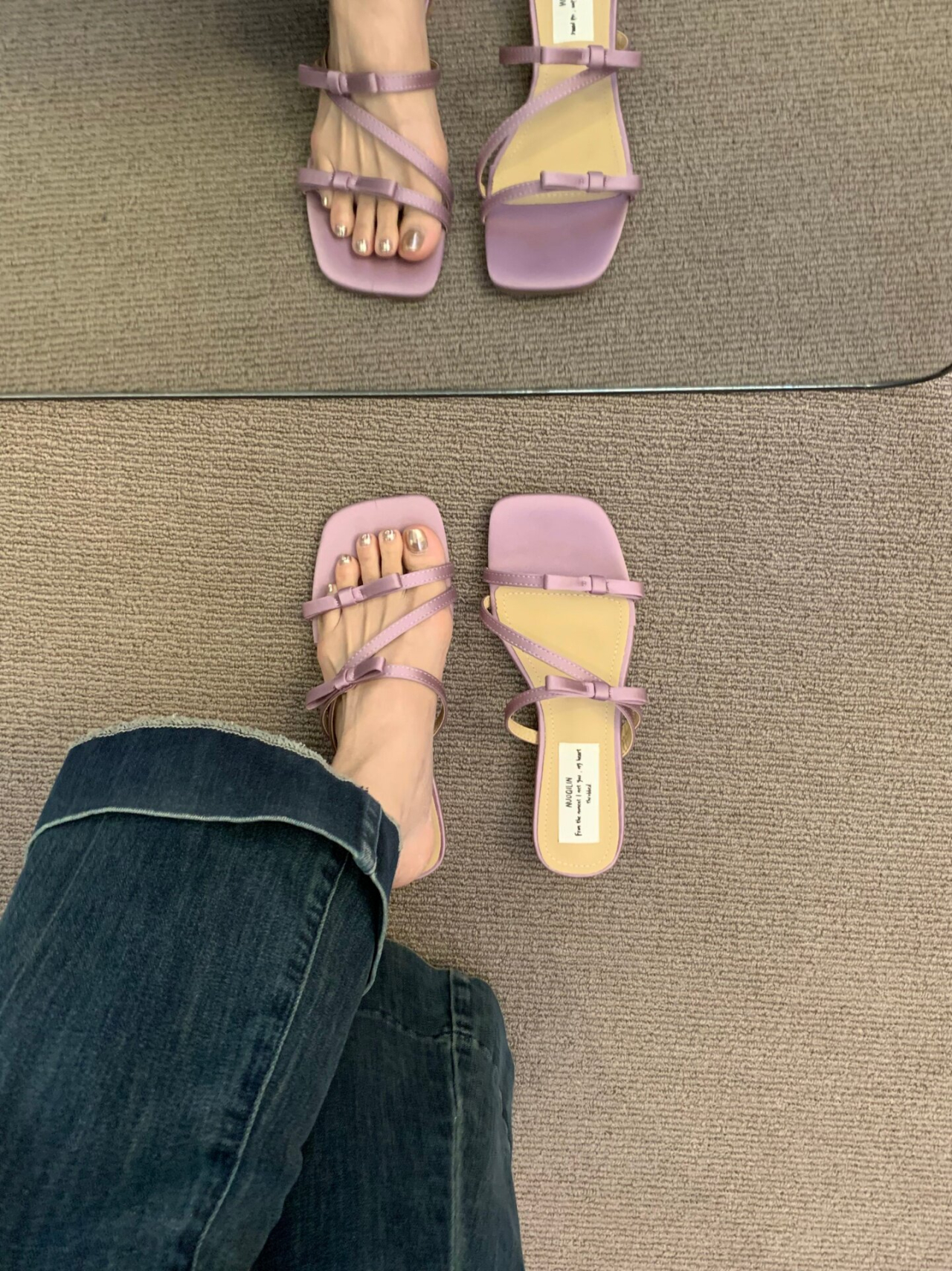Open Toe Slide Sandals, picture 4 of 5