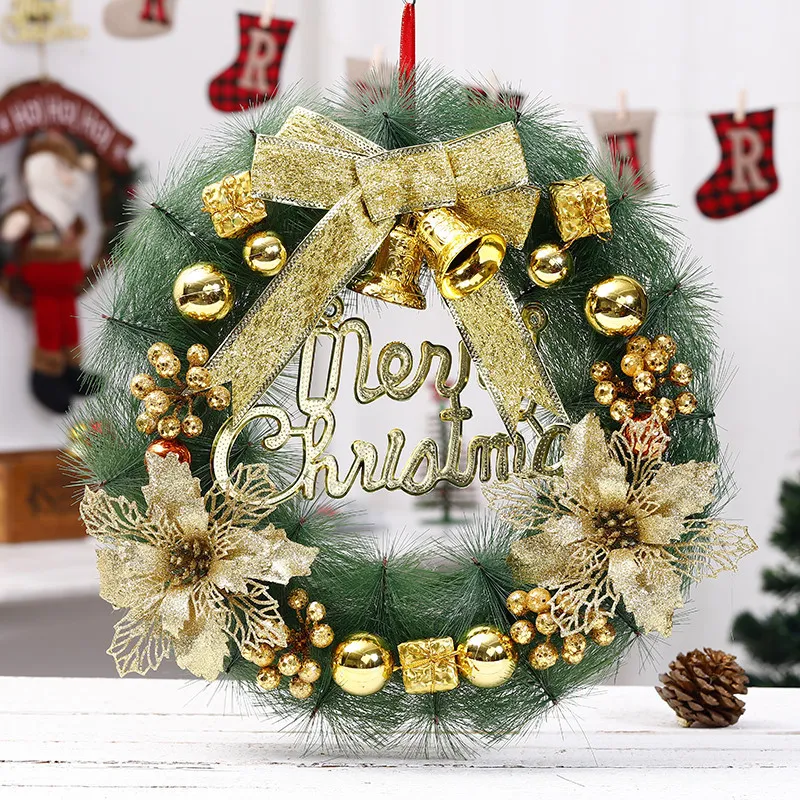 Christmas Decorations Creative Gifts, Ornaments Christmas Wreaths – image 3