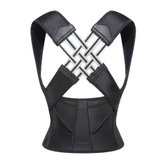 Essential Haven- Back Support Belt -Fix Posture & Relieve Pain Naturally - Black - View 1
