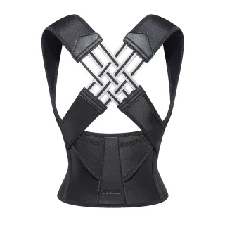 Essential Haven- Back Support Belt -Fix Posture & Relieve Pain Naturally - Black