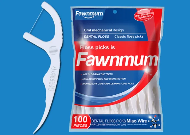 Classic Dental Floss Sticks A Bag Dental Floss Stick - Shop at LoveMi