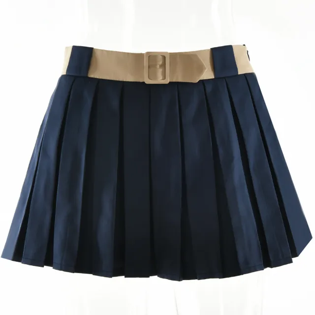 Autumn New Fashion High waisted Slim proof JK Short Skirt Navy Blue - Shop at LoveMi