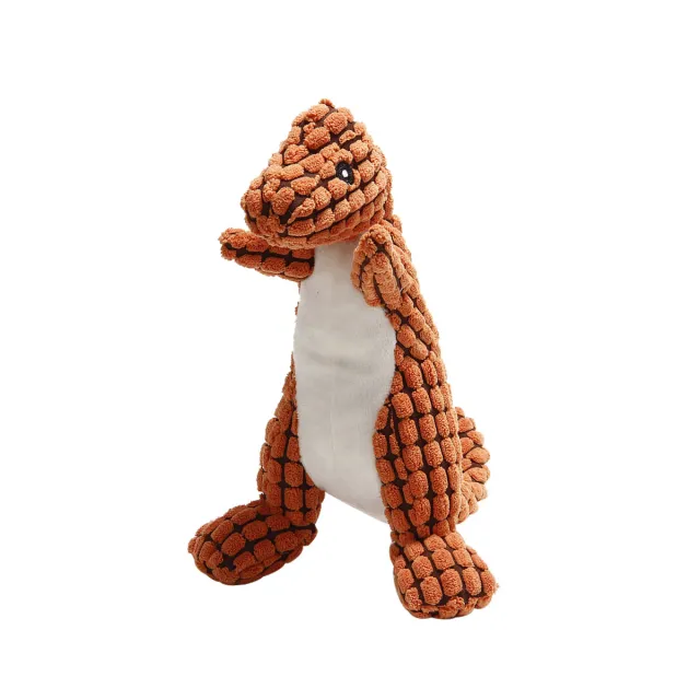 Toys With Sound For Dogs Resistant To Bites Grinding Teeth To Be Alone Relieves Boredom Training For Small Puppies Golden Retriever Supplies For La... Orange - Shop at LoveMi