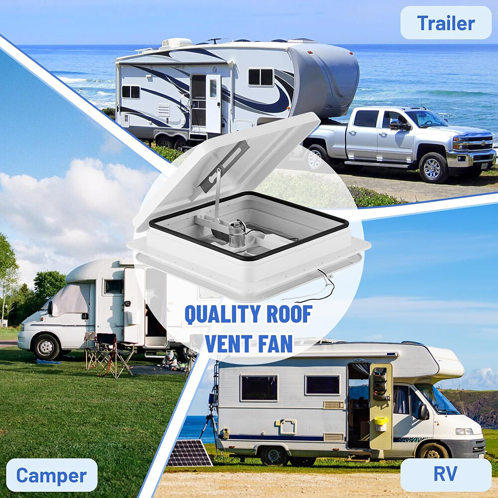 Camper Roof Vent Horsebox Motorhome Shower Hatch Blind 420x420 Caravan Skylight