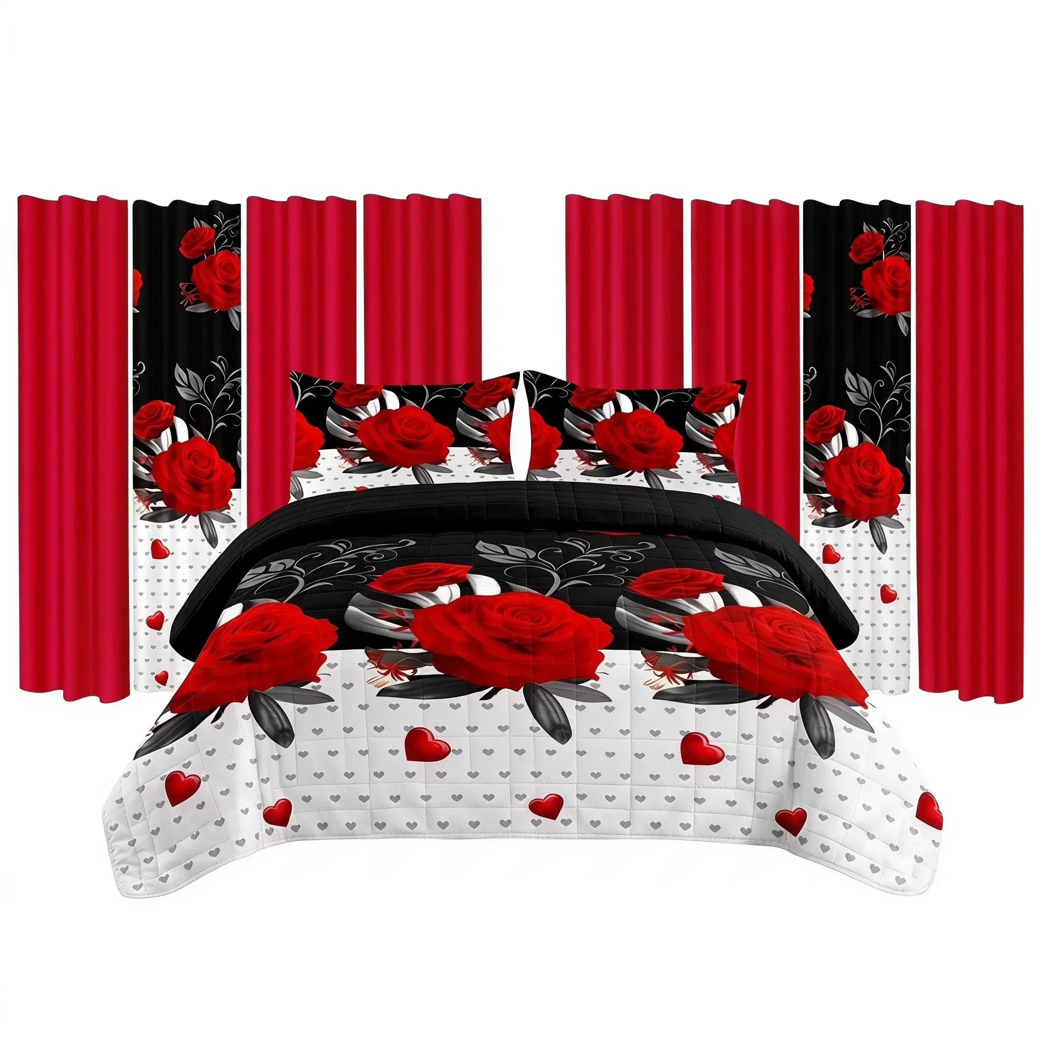 Room In A Bag Quilt And Curtain