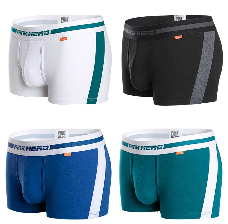 Simple Breathable Sports Cotton Men's Panties
