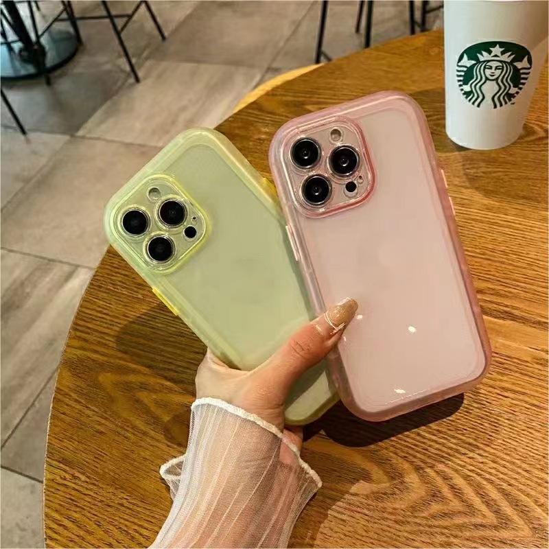 Mobile Phone Case Liquid Silicone Transparent Protective Cover - Image 6