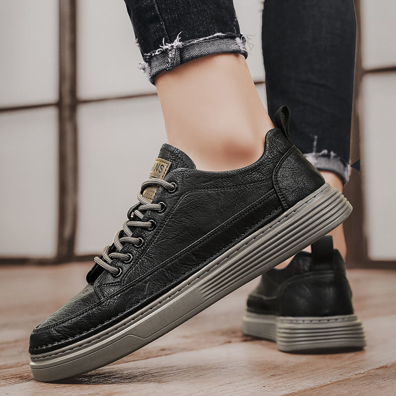 Men's Commuter Shoes Summer All Match Leather