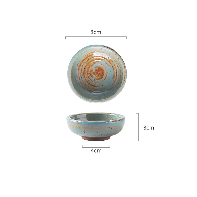 Title 6, Household Handmade Rough Pottery Snack Plate Ta...