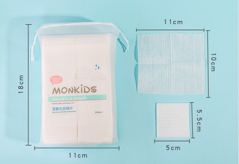 Title 1, Wet Compress Stretchable Thin Mummy Cotton Puff