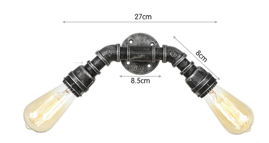 Small Retro Bedroom Bedside Wall Lamp - Image 3