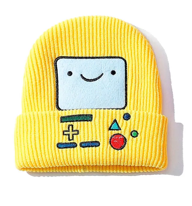 Men's And Women's Warm Thickened Knitted Hat Yellow - Shop at LoveMi