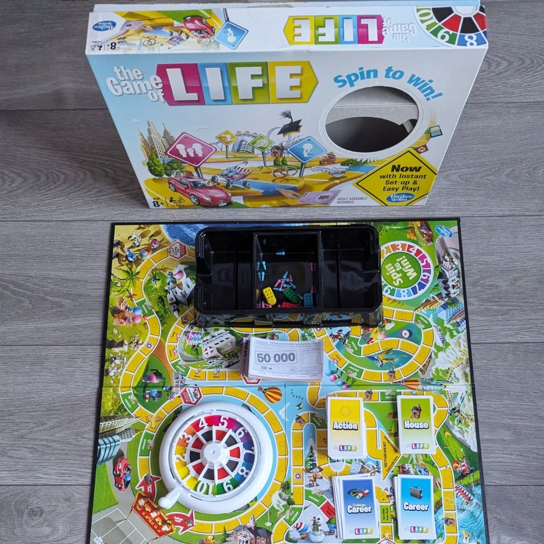 The Game Of Life Game Board Game Spin To Win 2 Players Age