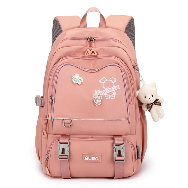 Girls' Large Capacity Student Backpack Pink - Shop at LoveMi