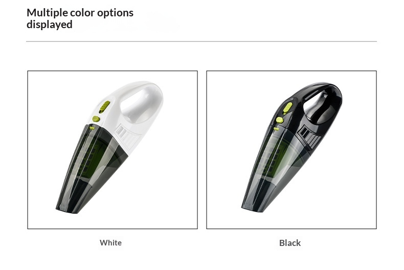 High Power Cordless Handheld Mini Vacuum Cleaner, Strong Suction Wet Dry Vacuum For Car & Household 2