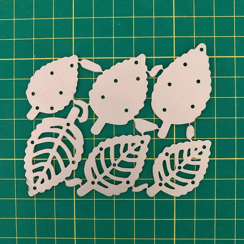 DIY Leaf Metal Cutting Dies Stencil Die Cut Scrapbooking Craft Stamps DIY Scrap Booking Paper Card