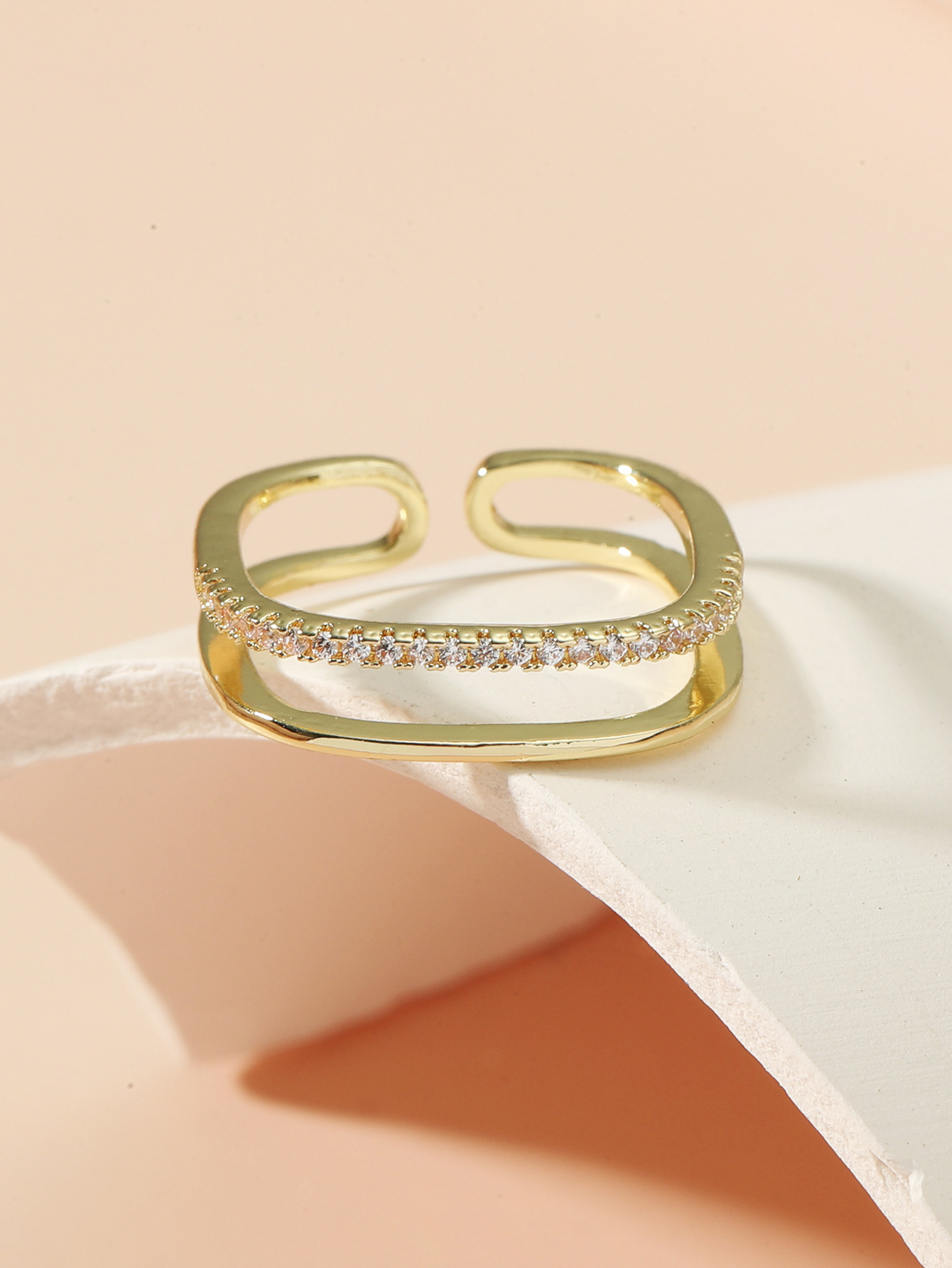 Autumn Simple Electroplating Colored Diamond Light Body Commemorative White Crystal