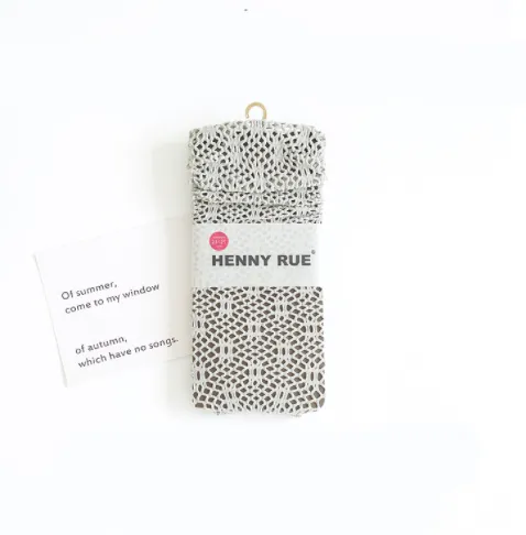 Plain Hollow Pile Lace Socks Korean Trendy Grey - Shop at LoveMi