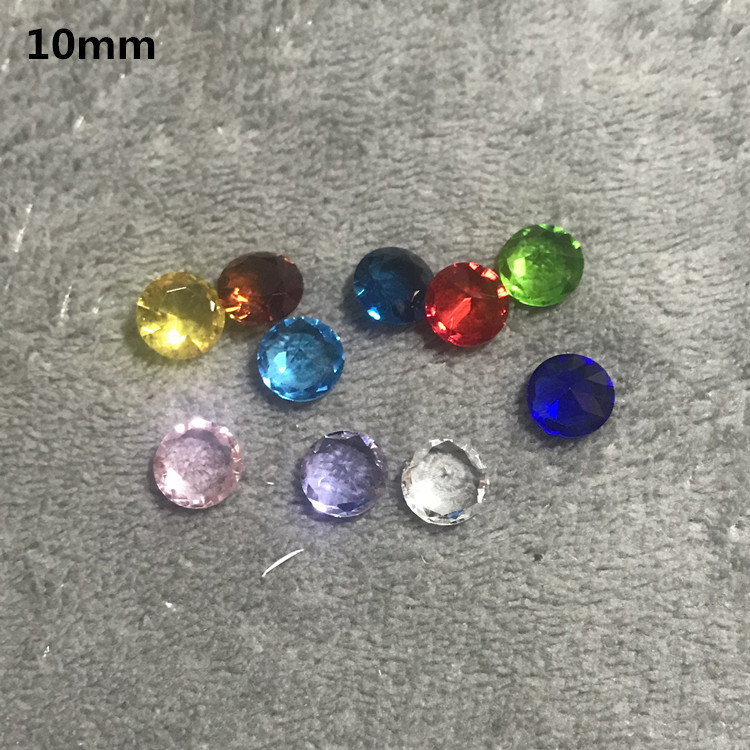 Stained Glass Diamond Furniture Decoration Ornaments