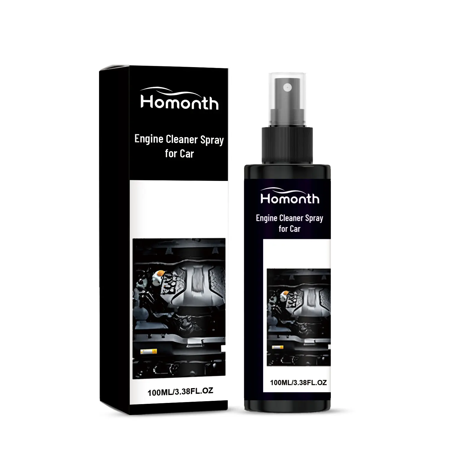 HOMONTH Automotive Engine Cleaning Spray Cleans