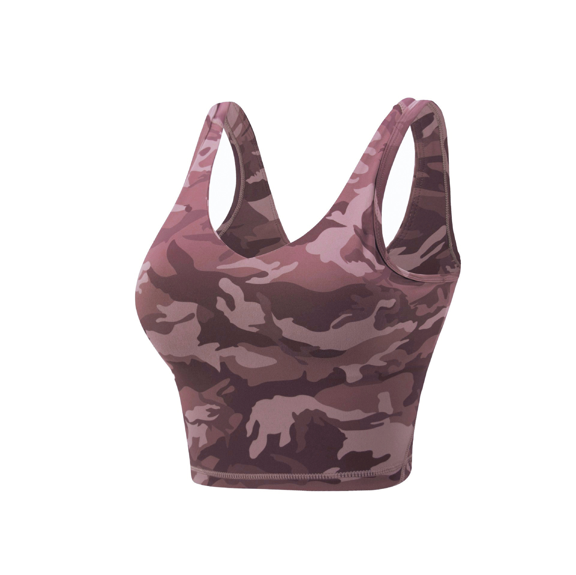 Title 13, Vest Sports Bra Printed Yoga Suit