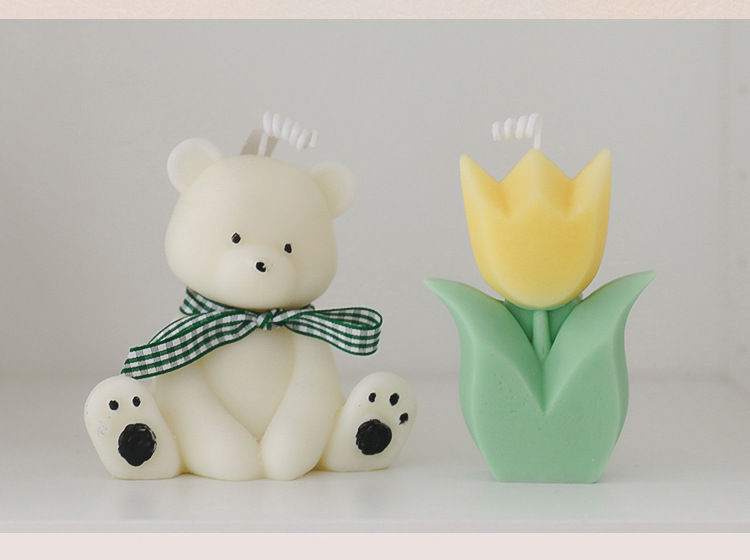 Diy Handmade Gift Tulip Candle