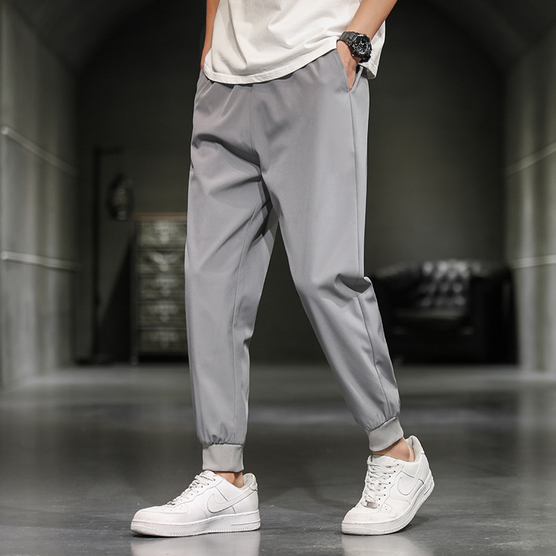 Title 1, Pantaloni Casual Uomo Harlan Nine-point Beam Pa...