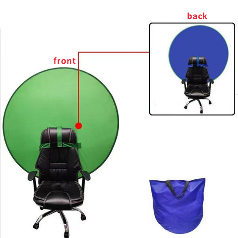 Green Screen Background Live Photography Circular Foldable Reflector